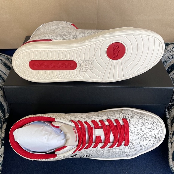 Coach CLIP MXKH HIGH TP Chalk/Black WMNS sneakers Disney - Picture 4 of 16